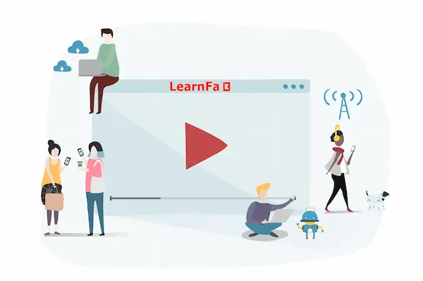 شروع به کار سایت لرنفا / LearnFA
